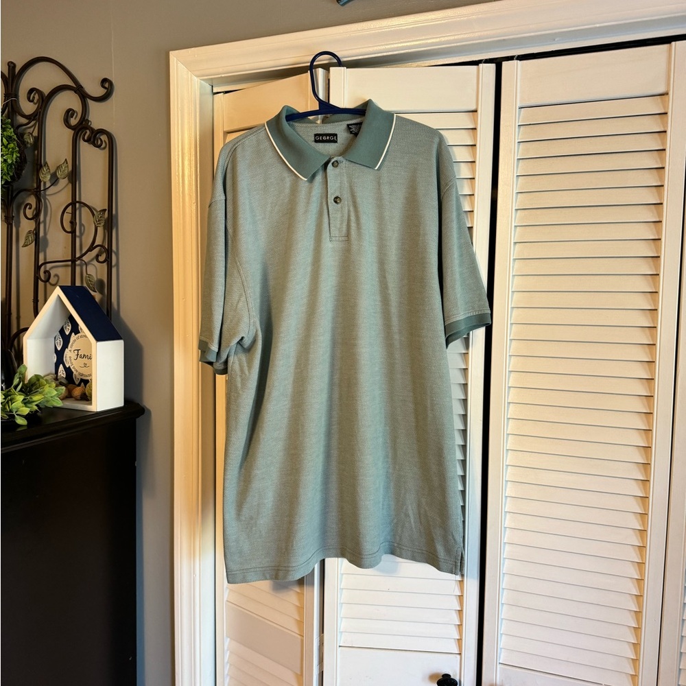 Men's George‎ Polo Shirt SZ XL